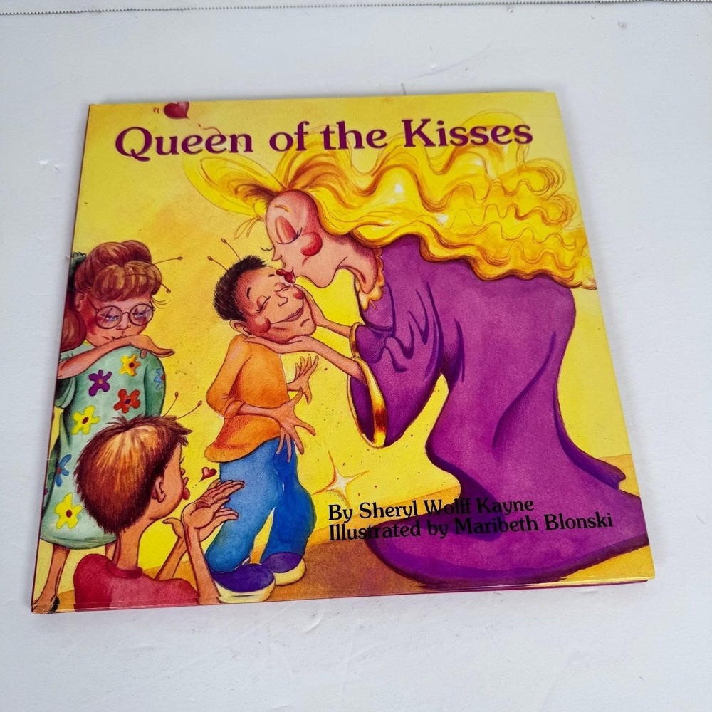 Queen of the Kisses Sheryl Wolff Kayne 1994 Children's Illustrated Greene Bark